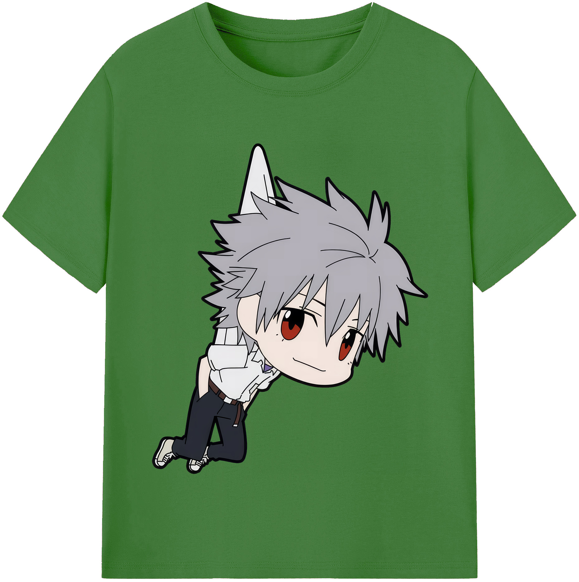 （画像用） EVA 新世紀エヴァンゲリオン レディースカジュアルプリントTシャツ（綿100％）